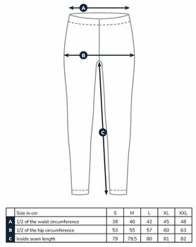 Calças Adventer & fishing Calças Warm Prostretch Pants Titanium/Black M - 7