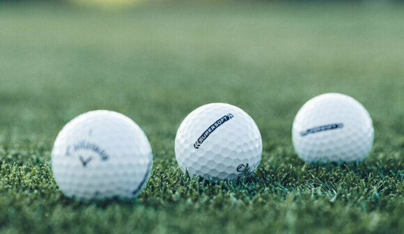 Palle da golf Callaway Supersoft 2023 White 15 Balls Pack - 4