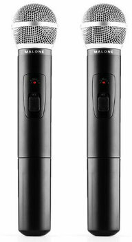 Wireless Handheld Microphone Set Malone VHF-400 Duo 1 - 4