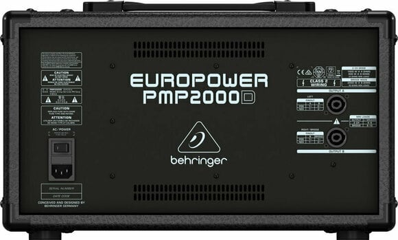 Power mengpaneel Behringer PMP2000D Power mengpaneel - 2