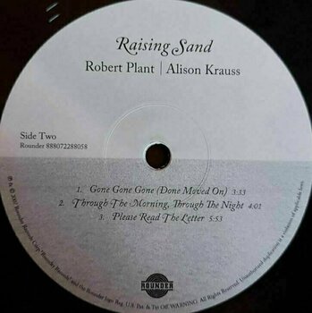 Vinyl Record Robert Plant & Alison Krauss - Raising Sand (180gr Limited) (2 LP) - 4