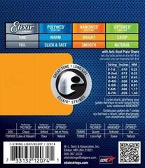 E-guitar strings Elixir 12074 Nanoweb Light-Heavy 7 String E-guitar strings - 1