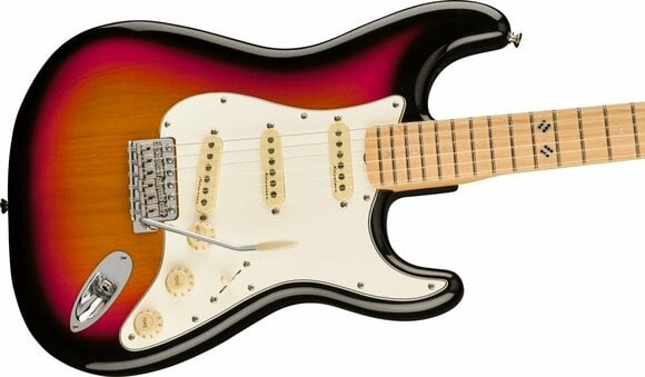 Elektrická kytara Fender Steve Lacy People Pleaser Stratocaster Chaos Burst - 3
