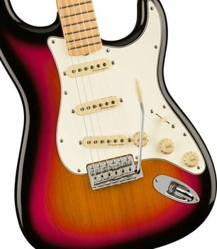 Elektriska gitarrer Fender Steve Lacy People Pleaser Stratocaster Chaos Burst - 4