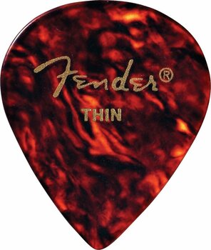 Plectrum Fender 551 Shape Classic Celluloid 12 Plectrum - 2