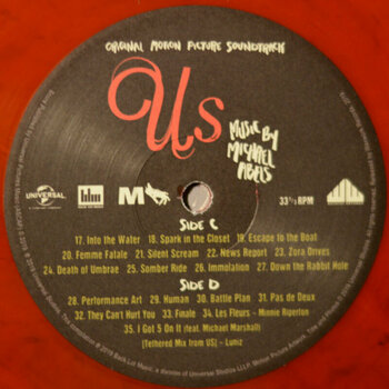 Vinylskiva Michael Abels - Us (OST) (Coloured Vinyl) (180g) (2 LP) - 11