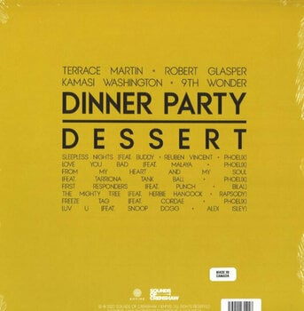 Schallplatte Dinner Party - Dinner Party: Dessert (Canary Yellow & Fruit Punch Coloured) (LP) - 3