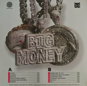 Vinyl Record MONEY MAN - Big Money (Clear Coloured) (LP) - 4