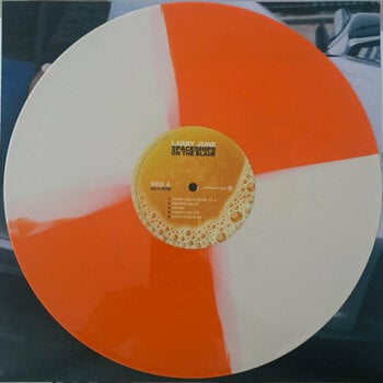 Δίσκος LP LARRY JUNE - Spaceships On The Blade (Orange And Cream Quad Coloured) (2 LP) - 3