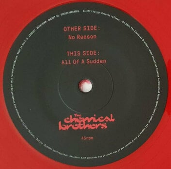 LP ploča The Chemical Brothers - No Reason (Red Coloured) (Limited Edition Maxi-Single) (12"Vinyl) - 5