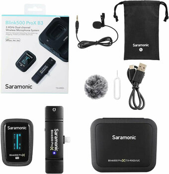 Trådløst lydsystem til kamera Saramonic Blink 500 ProX B3 - 4