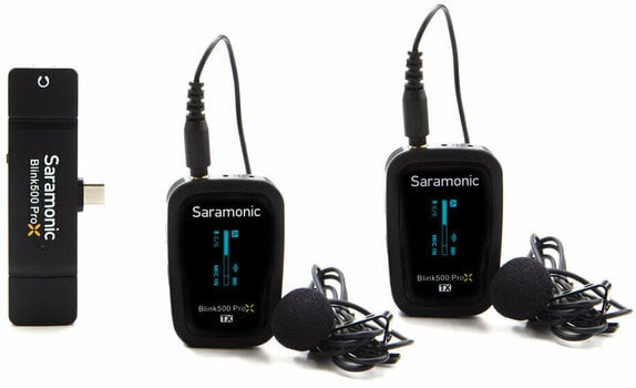 Drahtlosanlage für die Kamera Saramonic Blink 500 ProX B6 - 10
