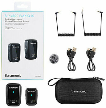Wireless Audio System Saramonic Blink 500 ProX Q10 Wireless Audio System - 7
