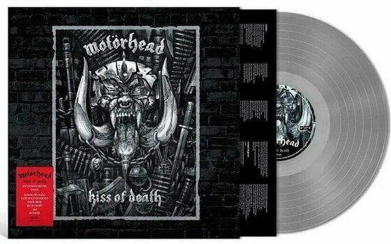 Vinyl Record Motörhead - Kiss Of Death (Silver Coloured) (LP) - 2