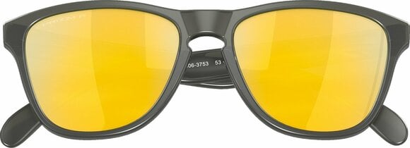 Lifestyle Glasses Oakley Frogskins XS 90063753 Matte Grey Smoke/Prizm 24K Polar XS Lifestyle Glasses - 4
