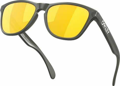 Γυαλιά Ηλίου Lifestyle Oakley Frogskins XS 90063753 Matte Grey Smoke/Prizm 24K Polar XS Γυαλιά Ηλίου Lifestyle - 5