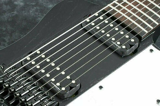 8 húros elektromos gitár Ibanez FTM33-WK Weathered Black - 5