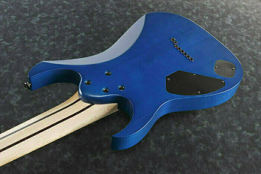 8-snarige elektrische gitaar Ibanez RG852MPB Prestige Ghost Fleet Blue Burst - 3