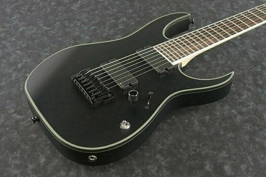 Guitare électrique Ibanez RGIR37BFE Iron Label Black Flat - 2