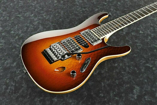 Elektrická gitara Ibanez S6570SK-STB Sunset Burst - 2