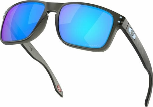 Életmód szemüveg Oakley Holbrook 9102X555 Matte Grey Smoke/Prizm Sapphire Polarized Életmód szemüveg - 4