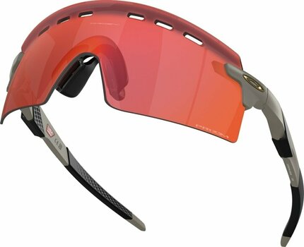 Cyklistické brýle Oakley Encoder Strike Vented 92350839 Matte Onyx/Prizm Trail Torch Cyklistické brýle - 4