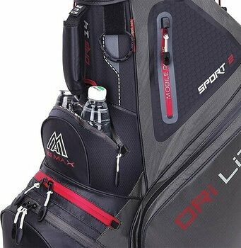 Cart Bag Big Max Dri Lite Sport 2 SET Black/Charcoal Cart Bag - 6