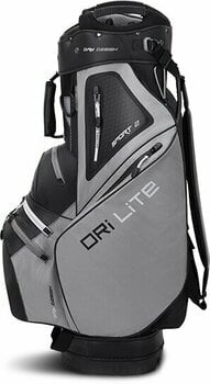 Borsa da golf Cart Bag Big Max Dri Lite Sport 2 SET Grey/Black Borsa da golf Cart Bag - 2