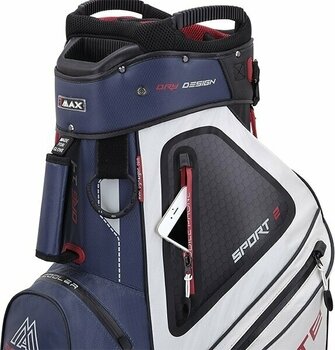 Golf torba Cart Bag Big Max Dri Lite Sport 2 SET Navy/Silver Golf torba Cart Bag - 8