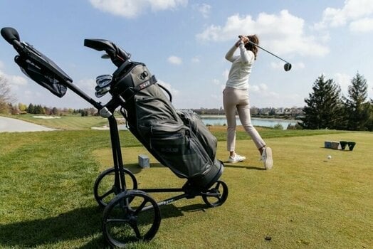 Golf torba Cart Bag Big Max Aqua Style 3 SET Merlot Golf torba Cart Bag - 9