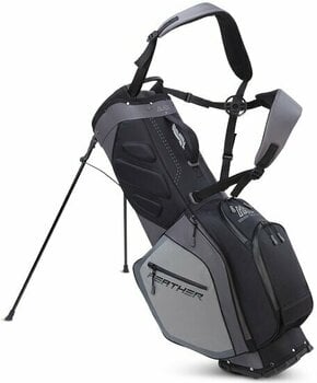 Golf Bag Big Max Dri Lite Feather SET Grey/Black Golf Bag - 2