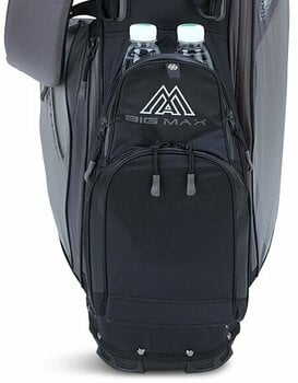 Golf Bag Big Max Dri Lite Feather SET Grey/Black Golf Bag - 9
