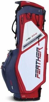 Stand Bag Big Max Dri Lite Feather SET Navy/Red/White Stand Bag - 4