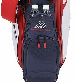 Stand Bag Big Max Dri Lite Feather SET Navy/Red/White Stand Bag - 8