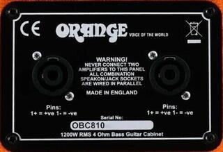 Basový reprobox Orange OBC810 Basový reprobox - 5