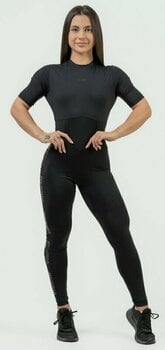 Fitnes hlače Nebbia Workout Jumpsuit INTENSE Focus Black S Fitnes hlače - 4