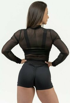 Fitnes hlače Nebbia Compression High Waist Shorts INTENSE Leg Day Black XS Fitnes hlače - 5