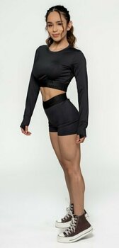 Fitnes hlače Nebbia Compression High Waist Shorts INTENSE Leg Day Black XS Fitnes hlače - 10