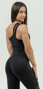 Fitness hlače Nebbia Classic High Waist Leggings INTENSE Iconic Black S Fitness hlače - 4