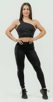 Fitness Trousers Nebbia Classic High Waist Leggings INTENSE Iconic Black S Fitness Trousers - 7