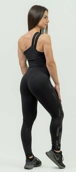 Fitness Trousers Nebbia Classic High Waist Leggings INTENSE Iconic Black S Fitness Trousers - 9