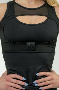 Fitness spodní prádlo Nebbia Compression Top INTENSE Ultra Black S Fitness spodní prádlo - 3