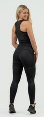 Fitness Hose Nebbia High Waist Leggings INTENSE Mesh Black XS Fitness Hose - 4