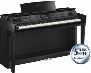 Digital Piano Yamaha CVP-905PE Digital Piano Polished Ebony - 1