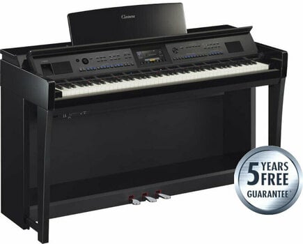Digital Piano Yamaha CVP-905PE Polished Ebony Digital Piano - 2