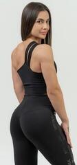Fitness-undertøj Nebbia High Support Sports Bra INTENSE Asymmetric Black XS Fitness-undertøj - 1