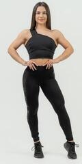 Fitness-undertøj Nebbia High Support Sports Bra INTENSE Asymmetric Black XS Fitness-undertøj - 2