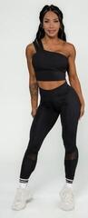 Fitness-undertøj Nebbia High Support Sports Bra INTENSE Asymmetric Black XS Fitness-undertøj - 3