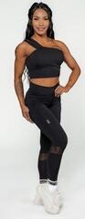 Fitness-undertøj Nebbia High Support Sports Bra INTENSE Asymmetric Black XS Fitness-undertøj - 4