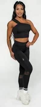 Fitness Underwear Nebbia High Support Sports Bra INTENSE Asymmetric Black S Fitness Underwear - 5